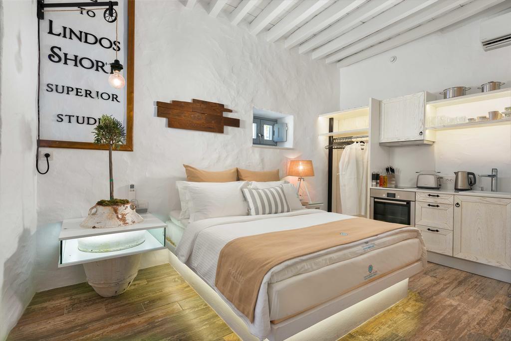 Lindos Shore Superior Studio (Adults Only) Eksteriør billede